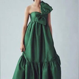 Anthropologie Atsu Sally Bow Midi Dress